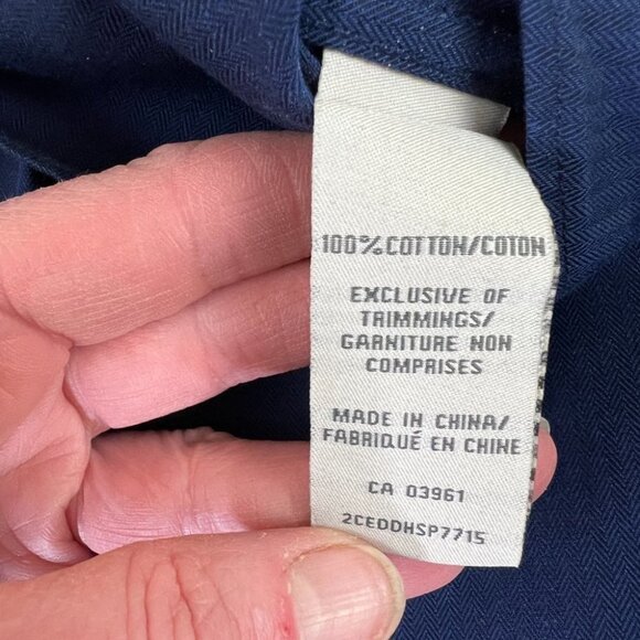 Denver Hayes Classic  Fit Never Iron Button Down XL - Picture 7 of 9